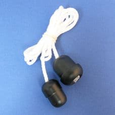 Black Acorn and Cord Connector Set (CC/CABL)