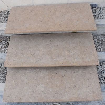 Dijon Sinai Pearl Bullnosed Steps & Copings (Pre-Sealed)-900mm x 400mm (From £39.00/unit)