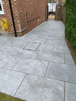 Earthcore  Grey Outdoor Porcelain Slabs 900x600x2cm