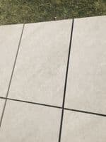 Quartz White Outdoor Porcelain Slabs  900x600x20mm