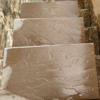 Enhance Your Landscape with Raj Green Full Bullnose Steps and Coping