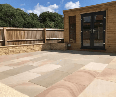 Rippon Buff Sandstone 900x600 Riven 21.00m2 22mm (Price: £22.85/m2)