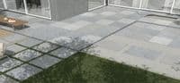Silver Kandla Grey Outdoor Porcelain Slabs 900x600x20mm