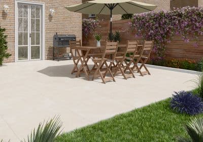 Valdivia White Premium Spanish Porcelain 2cm-900x600x20mm (Price From: £22.95/m2)