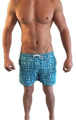 Abstract Print Swimshorts