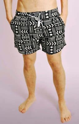 Aztec Print Swimshorts