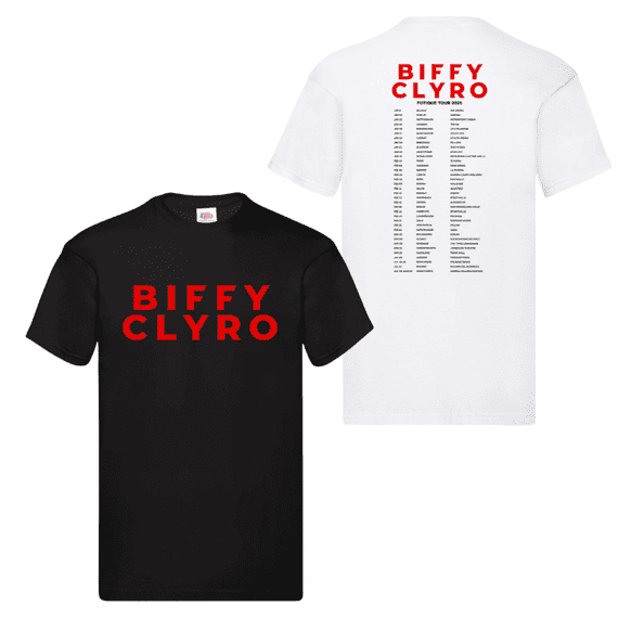 Biffy Clyro Futique Tour 2026 T-Shirt