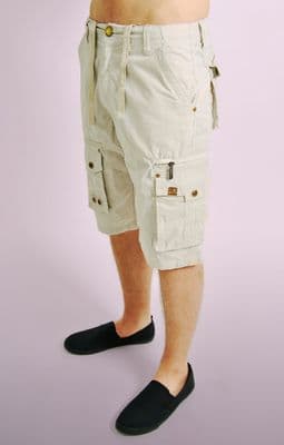 Cargo Shorts with Drawstring Waist