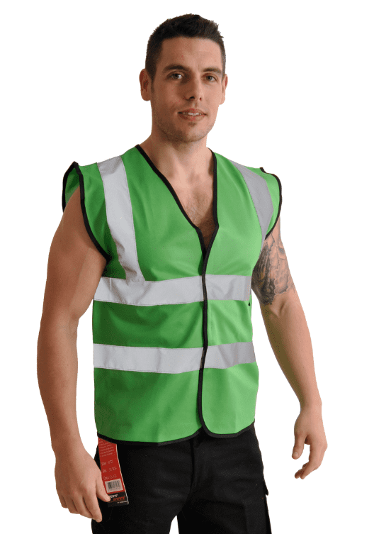 Corporate Wear Lime Green Vest
