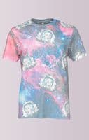 Cosmic Einstein Print T-shirt