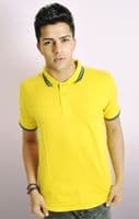 Cotton Polo Shirt with Contrast Trim