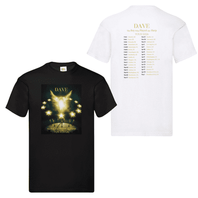 DAVE - The Boy Who Played the Harp Tour 2026 T-Shirt