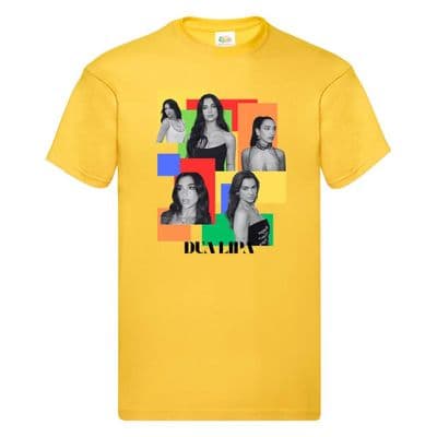 Dua Lipa Pop Art Graphic T-Shirt