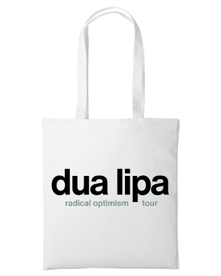 Dua Lipa Tote Bag - Radical Optimism Tour
