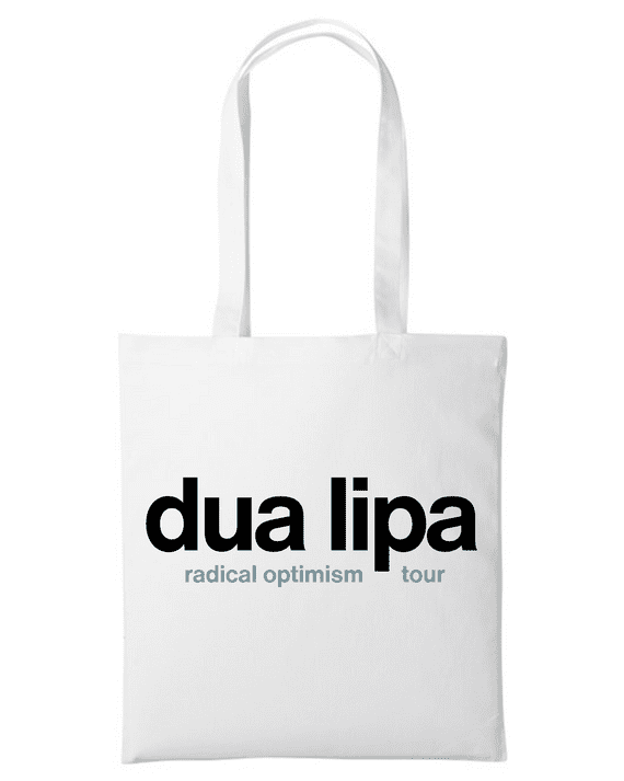Dua Lipa Tote Bag - Radical Optimism Tour