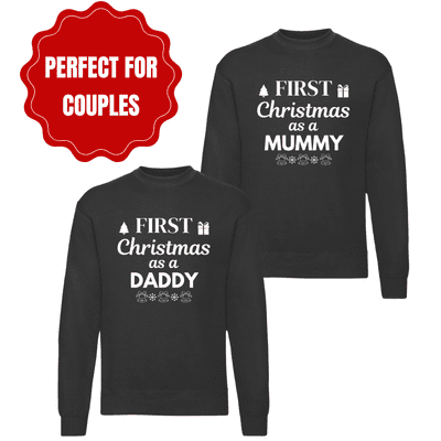 First Christmas as Daddy & Mummy Christmas Sweater