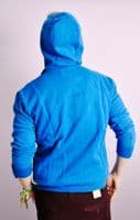 Half Zip Hoody with Popper Flap Detail
