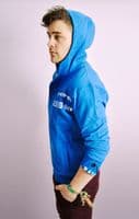 Half Zip Hoody with Popper Flap Detail