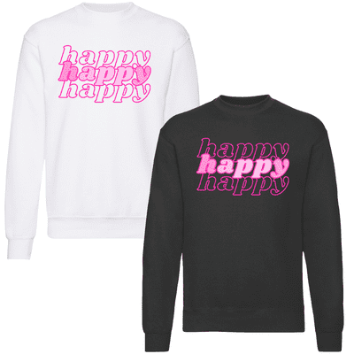 Happy - Valentines Day Sweatshirt