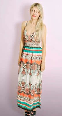 Italian Butterfly Maxi Dress