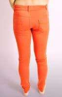 Ladies Coral Skinny Jeans