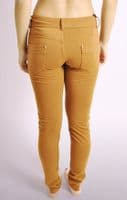 Ladies Tan Skinny Jeans