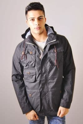 Lightweight Pocket Jacket In Black