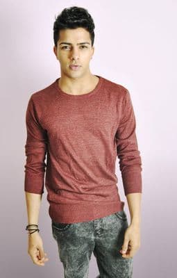 MEN'S LIGHTWEIGHT JUMPER IN COLOURS DENIM OR WINE
