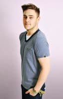 Mock Layer Striped T-Shirt