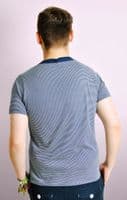 Mock Layer Striped T-Shirt