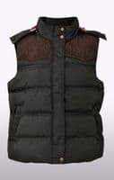 Padded Hooded Bodywarmer Gillet