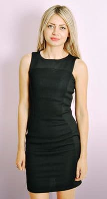 Panel Mini Work Dress