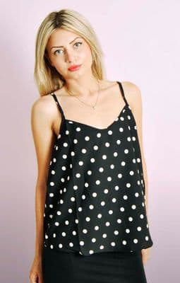 Polkda Dot Lightweight Cami