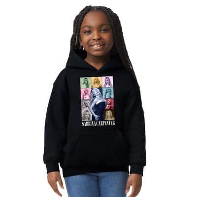 Sabrina Carpenter Eras Style Kids Hoodie