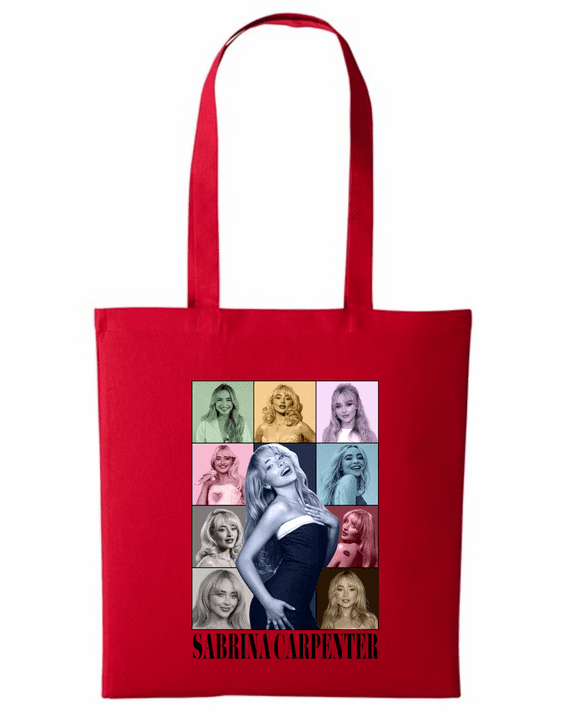 Sabrina Carpenter Eras Style Tote Bag