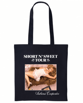 Sabrina Carpenter Short n' Sweet 2025 Tour Tote Bag