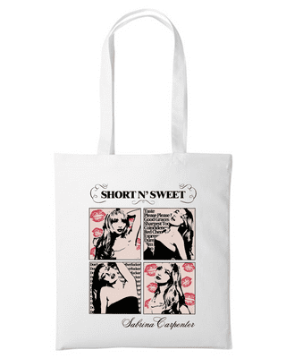 Sabrina Carpenter Short n' Sweet Tote Bag