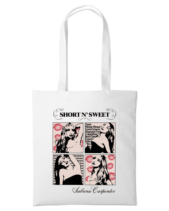 Sabrina Carpenter Short n' Sweet Tote Bag