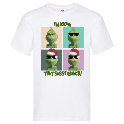 Sassy Grinch Christmas Kids & Adults Tee