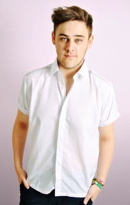 Short Sleeved Shirt with Concealed Front Placket