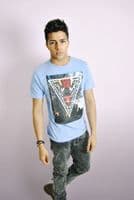 T-shirt with chest print