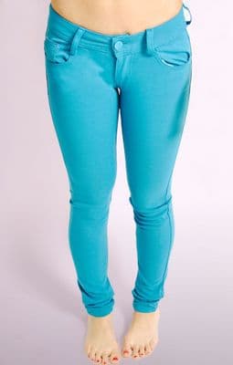 Turquoise Jeggings