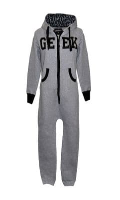 Unisex GEEK Onesie with Hood