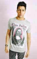 Whose Smiling Now Mona Lisa Print Tee