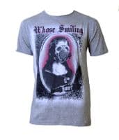 Whose Smiling Now Mona Lisa Print Tee