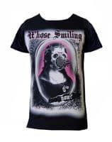 Whose Smiling Now Mona Lisa Print Tee