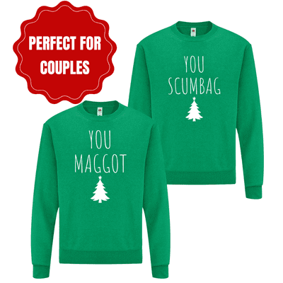 You Scumbag & You Maggot Style 2 Christmas Sweater