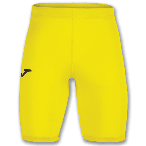 BRAMA BASELAYER SHORT TIGHT - Yellow