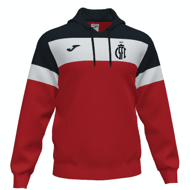 Crew IV Hooded Sweatshirt - Red/Black/White- CSFC