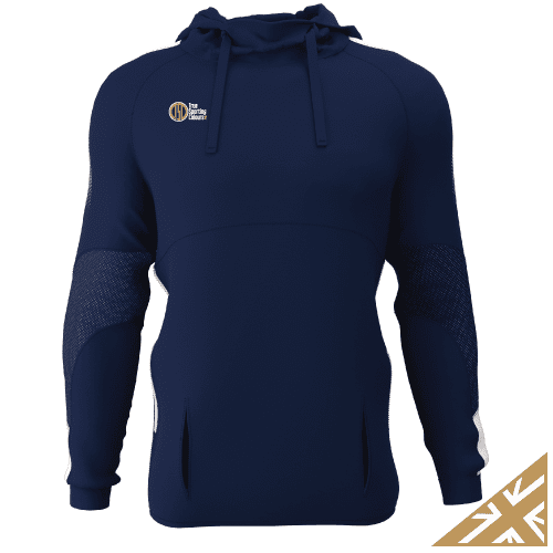 DNA PRO POLY HOODIE - Navy/White